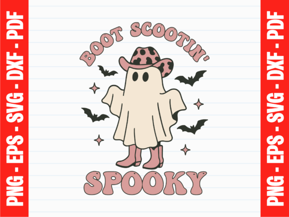 Boot Scoot Spooky SVG Review: A Western Halloween Embroidery Design