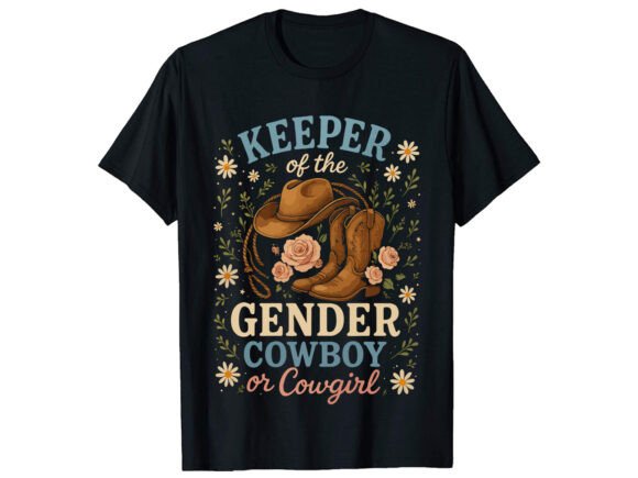 Cowboy Gender Reveal T-Shirt PNG SVG Review