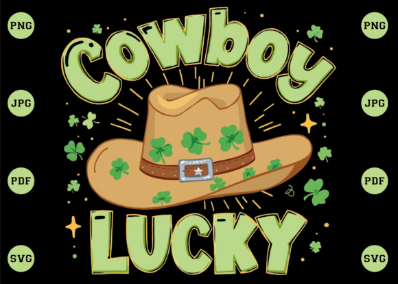 Cowboy Lucky St. Patrick’s Day PNG Review for Real Embroidery Projects