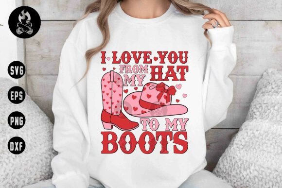 I Love You From My Hat to My Boots SVG: A Country-Valentine Embroidery Review