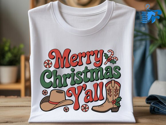 Merry Christmas Yall Western Cowboy Embroidery Design Review