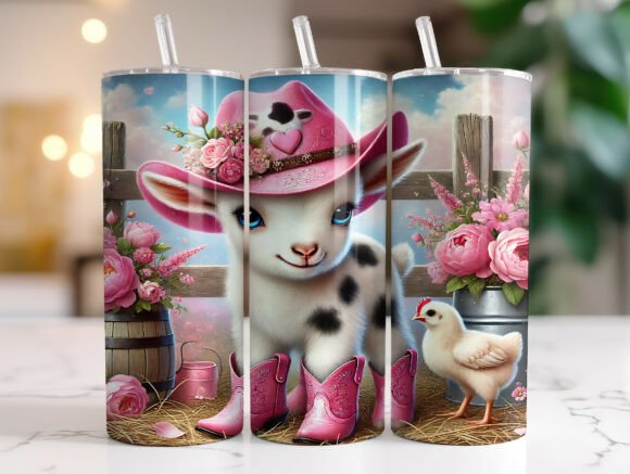 Pink Western Goat Tumbler Wrap: A Design Review for Real Projects