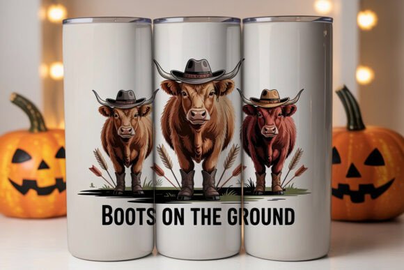 Reviewing the Cowboy Cow Tumbler Wrap PNG for Real Embroidery Projects