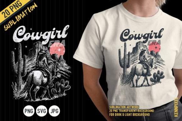 Western Country Cowgirl Era Shirt SVG Review