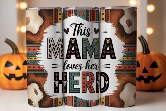 Western Mama Herd Tumbler Wrap Design Review
